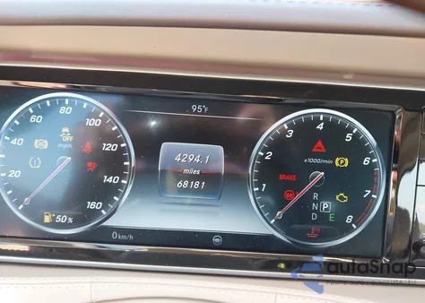 2017 Mercedes-Benz S 550 z USA, uszkodzony, nr VIN WDDUG8CB1HA306032